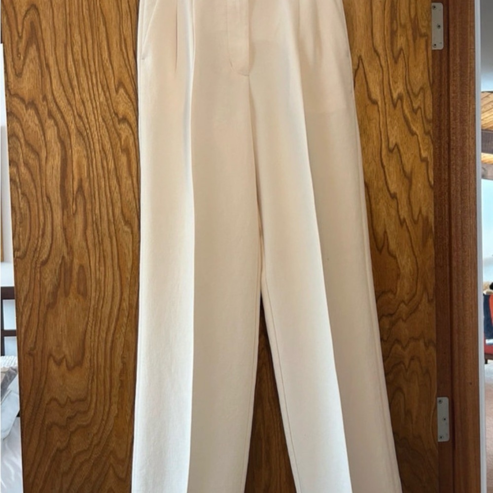 Wilfred Cream Wide Leg Women's Pants